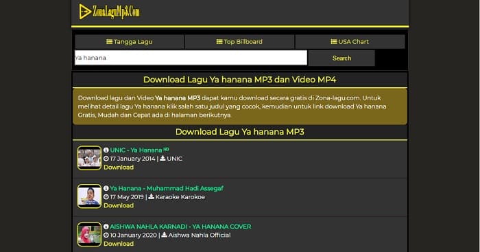 7+ Situs Download Lagu MP3 Gratis dan Cepat - Mscapers